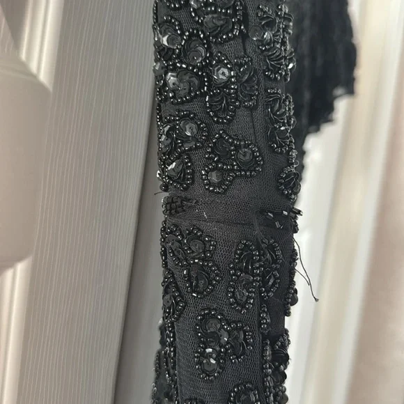 NWT Mac Duggal Floral Beaded Sheath Dress - Picture 9 of 11